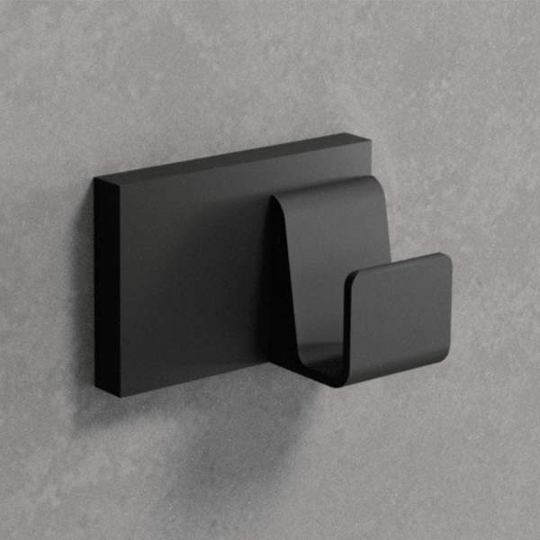 Άγκιστρο μονό Frame black matt R90AKFPAQM-H